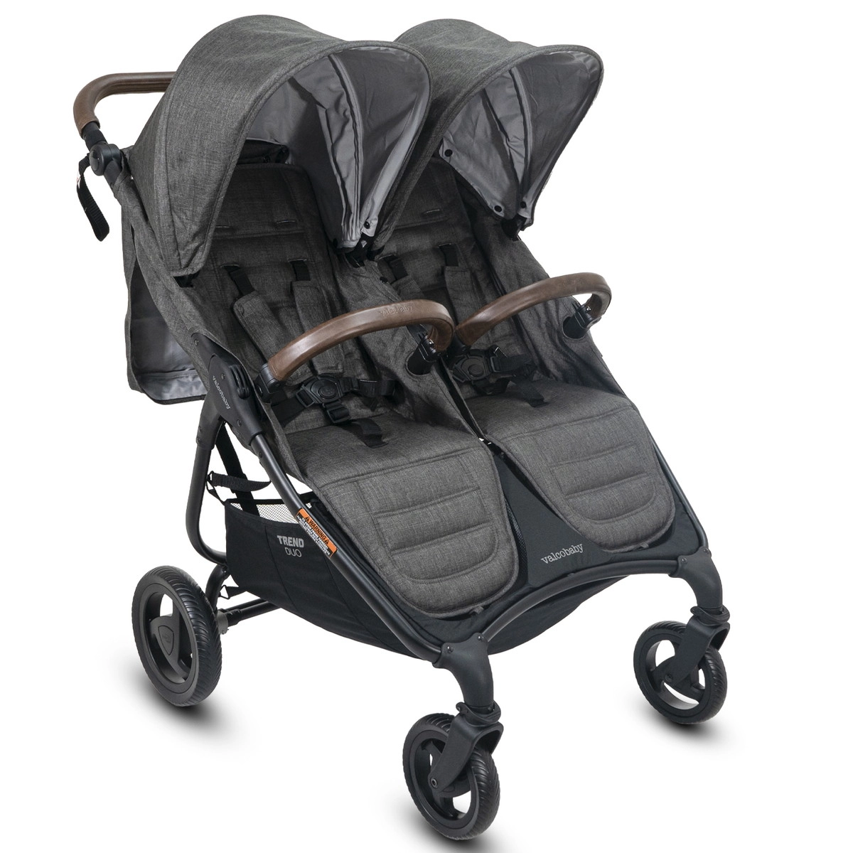 Детская прогулочная коляска для двойни Valco baby Snap Duo Trend Charcoal 7m69z9ggg3uxww1nzxetsmih3t2gswgn