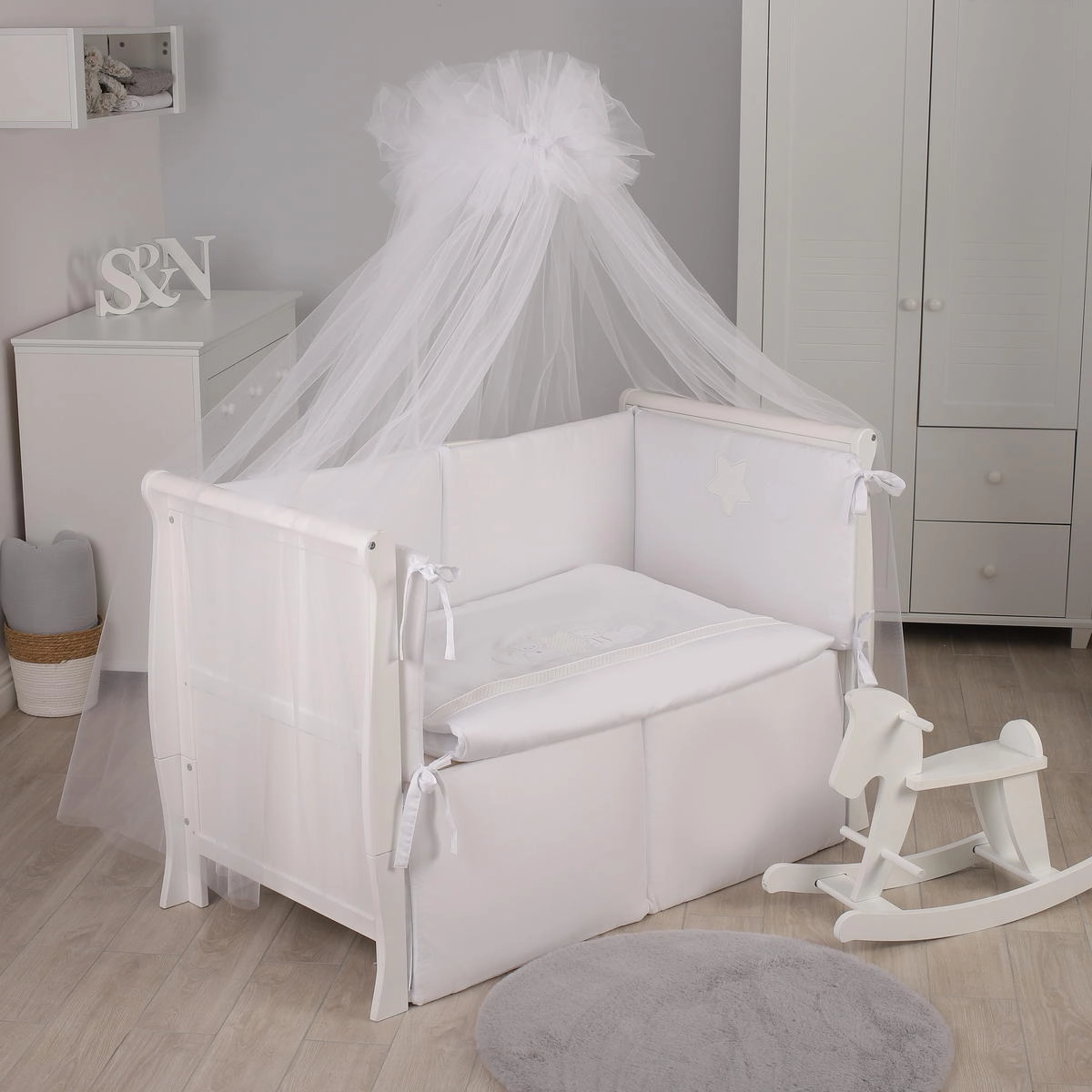 Сменный комплект постельного белья Lepre Bella, 3 предмета (125*65) Белый hwzppeq90l9tcnsdwc67ohoevw69w1lr