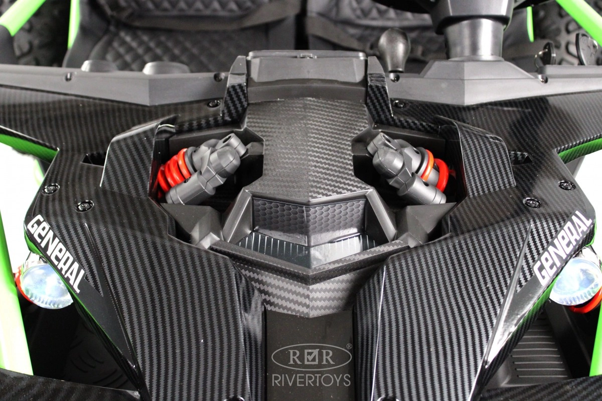 Детский электромобиль багги RiverToys A999AA зеленый y7cy4hne3og1dejpoxl9yw5fufr1r5k4