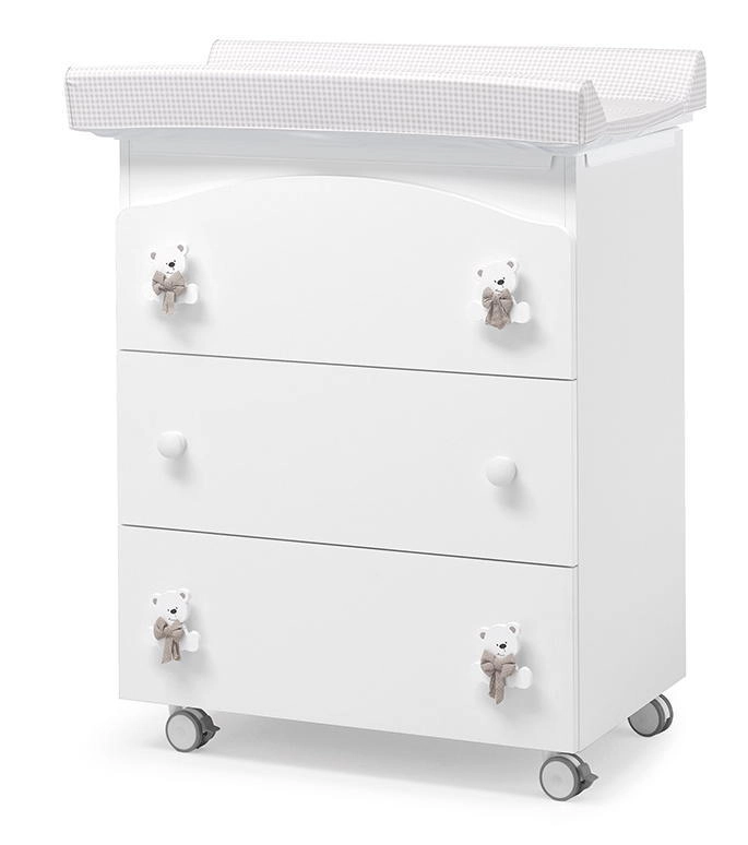 Пеленальный комод Erbesi Tato Белый/Песочный 0qv537kqlzw2hbqmrb0i228z18u8o1ik