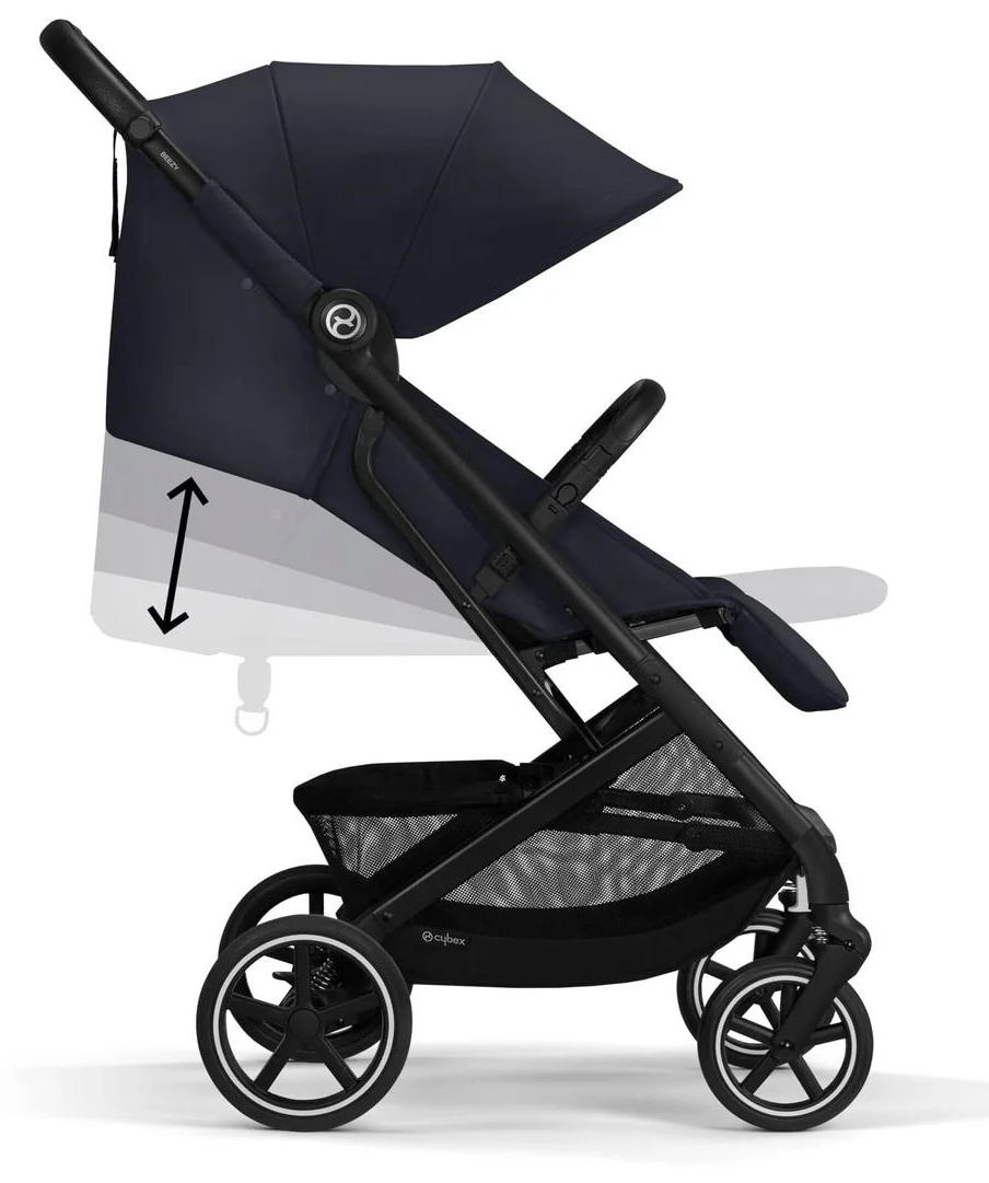 Прогулочная коляска Cybex Beezy Dark Blue с дождевиком и бампером dxge5ne5ads1vx7rta7o34qbgpn3ppee