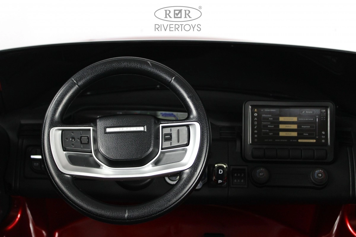 Детский электромобиль RiverToys Y999YY красный глянец 1309a9e93qjbcjvsxjp28odk9l6bw0im