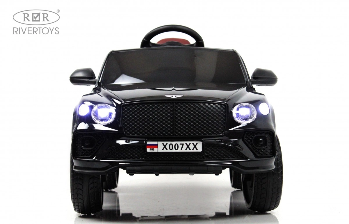 Детский электромобиль RiverToys X007XX черный глянец 2l4781ww0c0a6hdtgh77v1khhb37tpmi