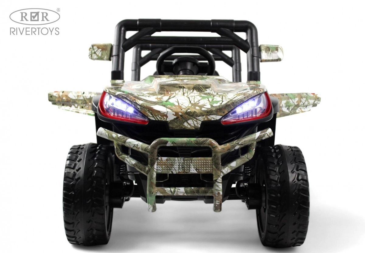 Детский электромобиль RiverToys L888LL зеленый камуфляж ebuxv0dwg3rfvs3aree4tdz8tu9mnck9