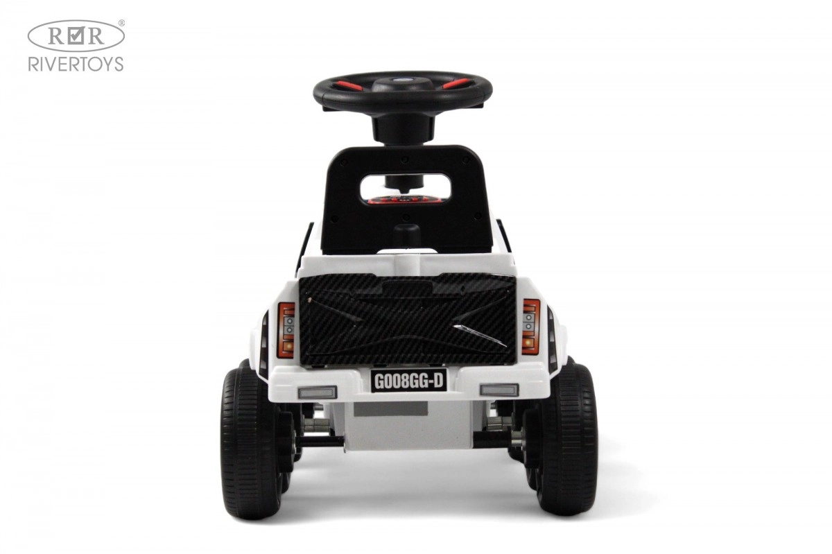 Детский электромобиль RiverToys G008GG-D белый fvna0lh77mwga2760h1t00it81w34gxj