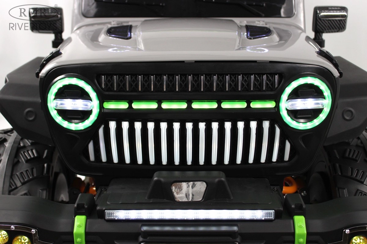 Детский электромобиль RiverToys М003БХ серый wyf36x7qb2jz8mvi2rw4hzob6ie3415t