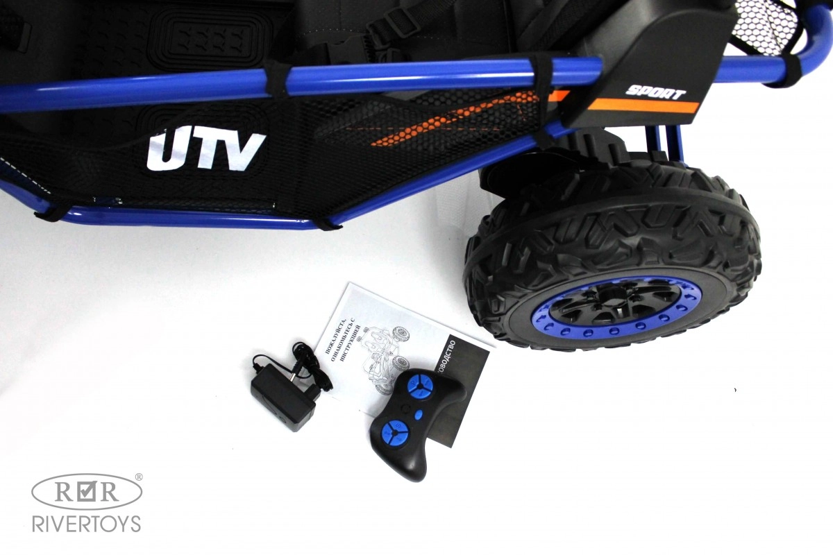 Детский электромобиль RiverToys P555PP темно-синий 907cbrxxal3px0quufhoc5k6un2lkfnh