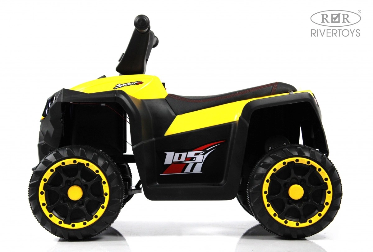 Детский электроквадроцикл RiverToys K004PX желтый wg3jbwh496fjrs4gcly56o6yyujkkok7