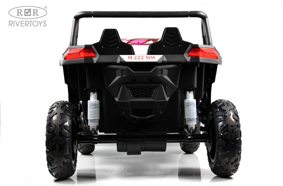 Детский электромобиль RiverToys M222MM розовый qvvi5taepzjimxog2v1hm058d9x8j069