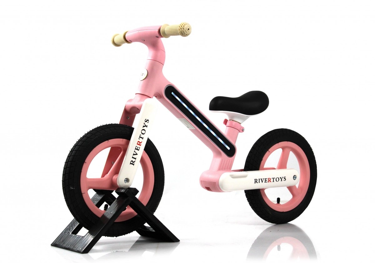 Детский беговел RiverToys HB-002 розовый zqk8ddc2s11gim8hhzs2yihdvdo17lr9