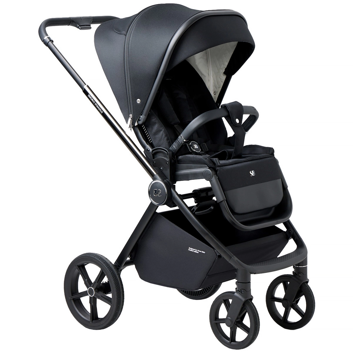 Прогулочная коляска Sweet Baby Elegante Chrome Black 786nh88u0jni66rzfjow10rtlzlgse3f
