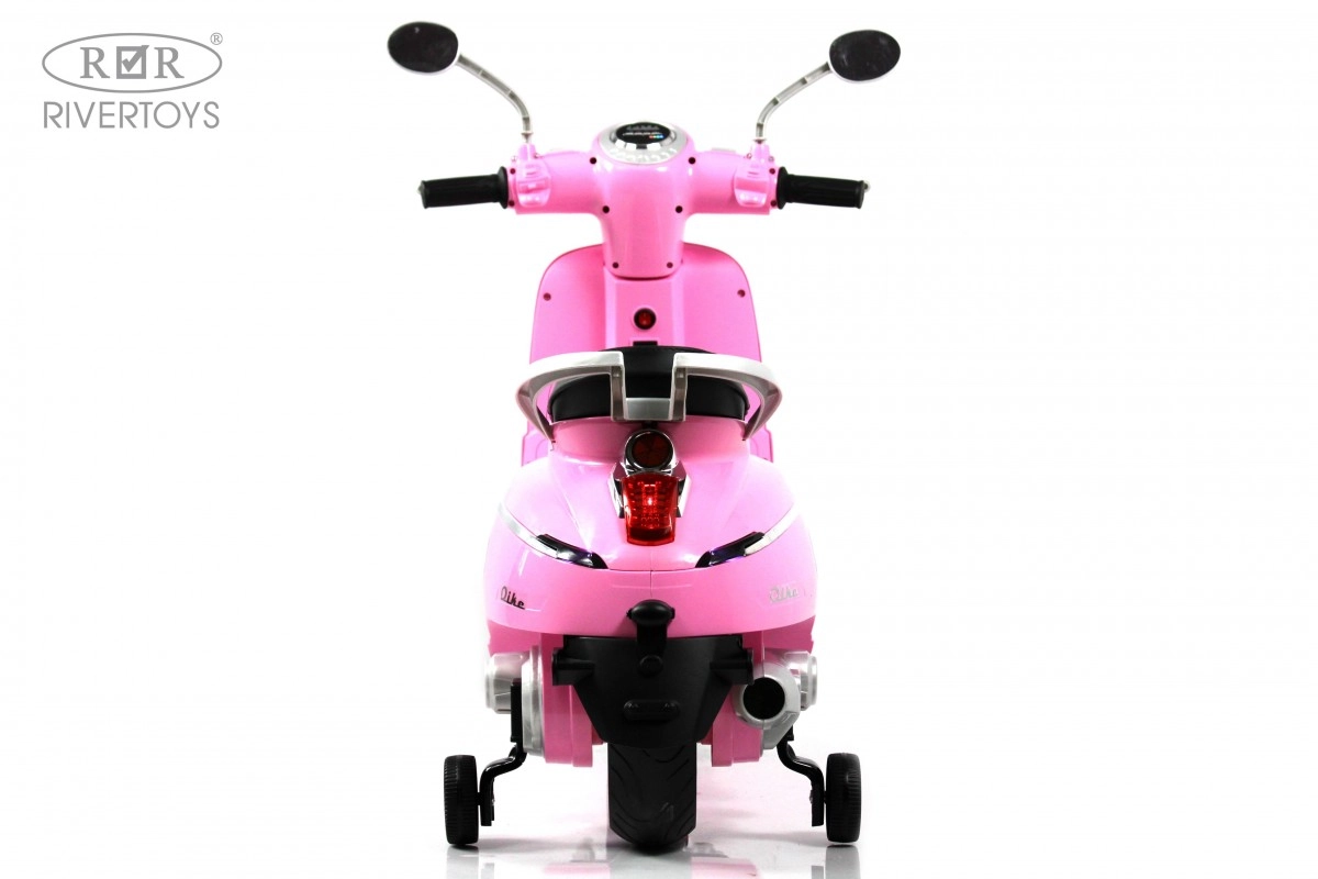 Детский электромотоцикл RiverToys Z222ZZ розовый 2hi1605ezkd3zgnlt412knx5wgjc991q