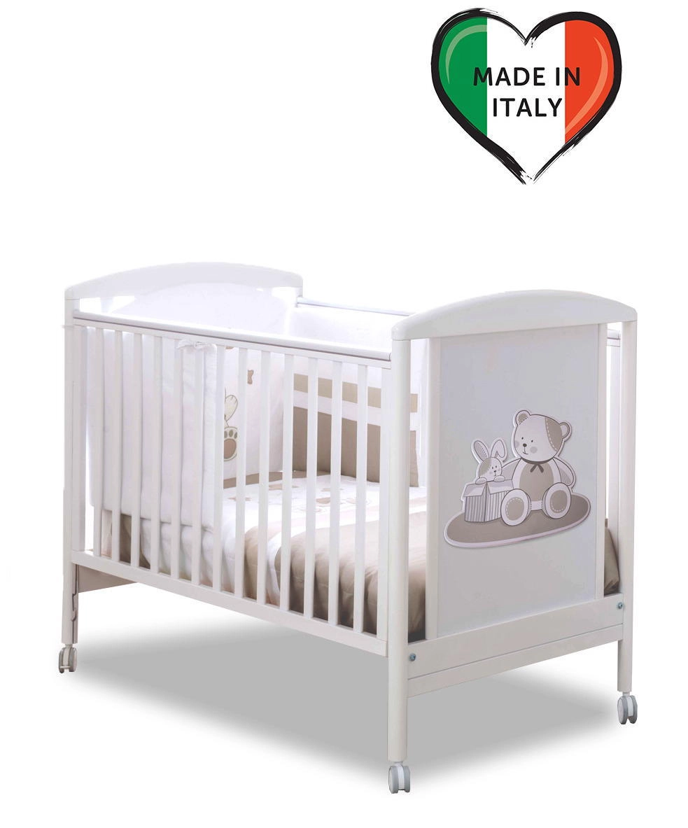 Детская кроватка Pali Lallo 125*65 Белый bjem3dc1fnj8c22xfa8mej63kkevz6cu