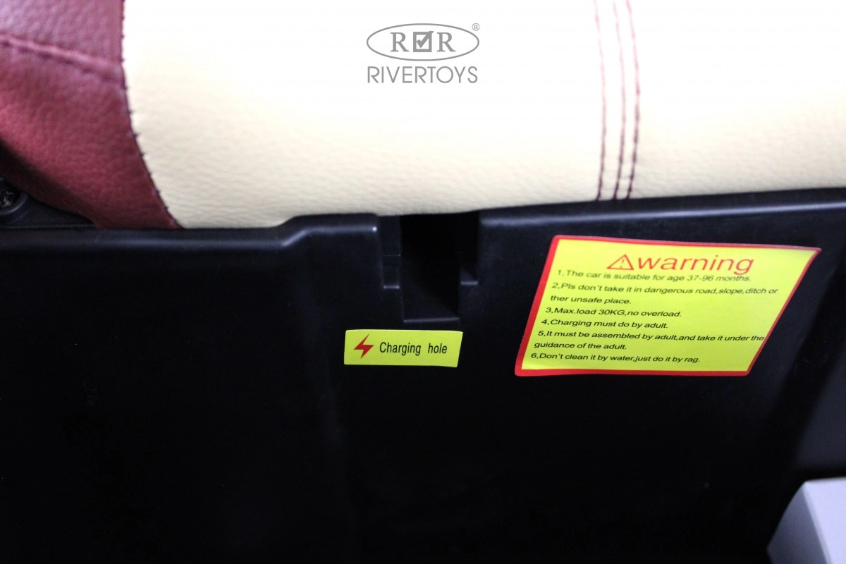 Детский электромобиль RiverToys E001EE оранжевый 5ohn9r07x5cp1k3gykmte8mxj63m41js