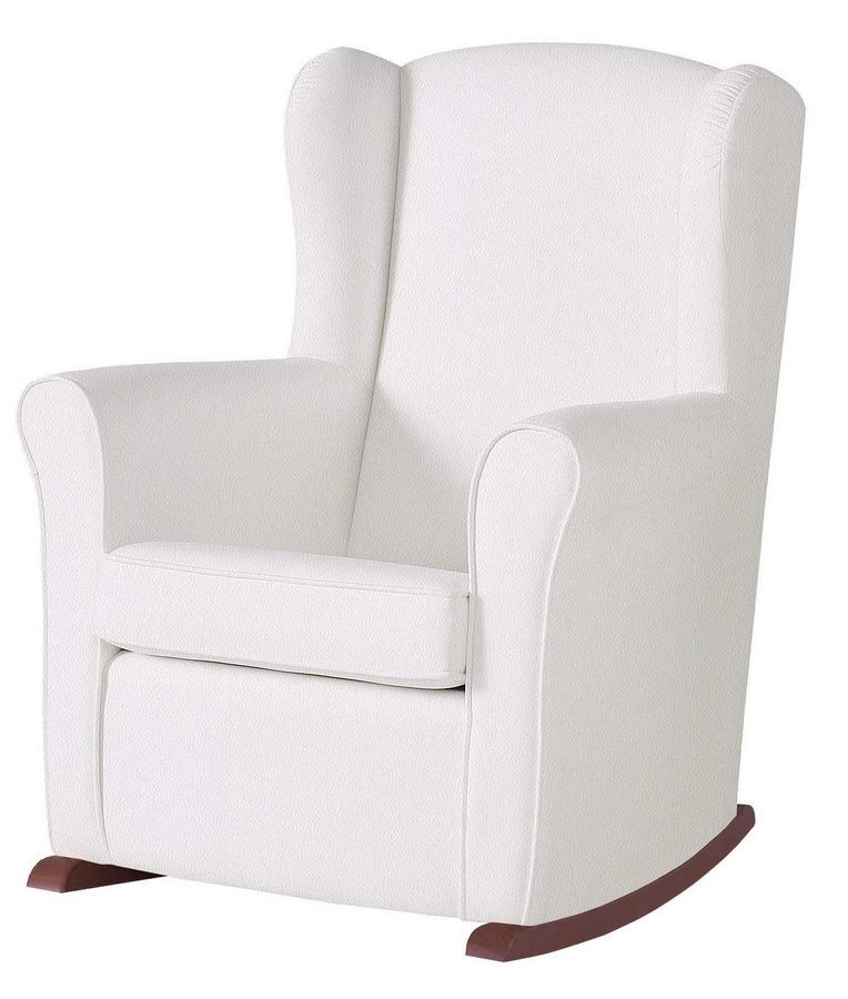 Кресло-качалка Micuna Wing/Nanny White/White Leatherette 7753f6a578b48f6910802fa21f14c7d9