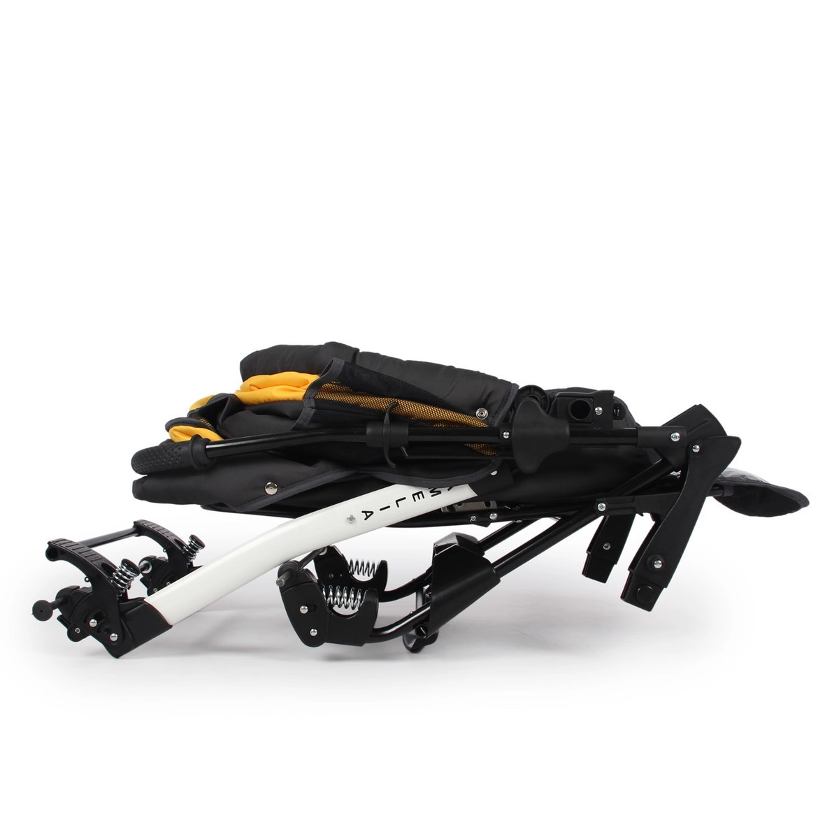 Прогулочная коляска Alis AMELIA I  серый+желтый qzwl5whoeppo07tysv2bv5e5o2em7cgk