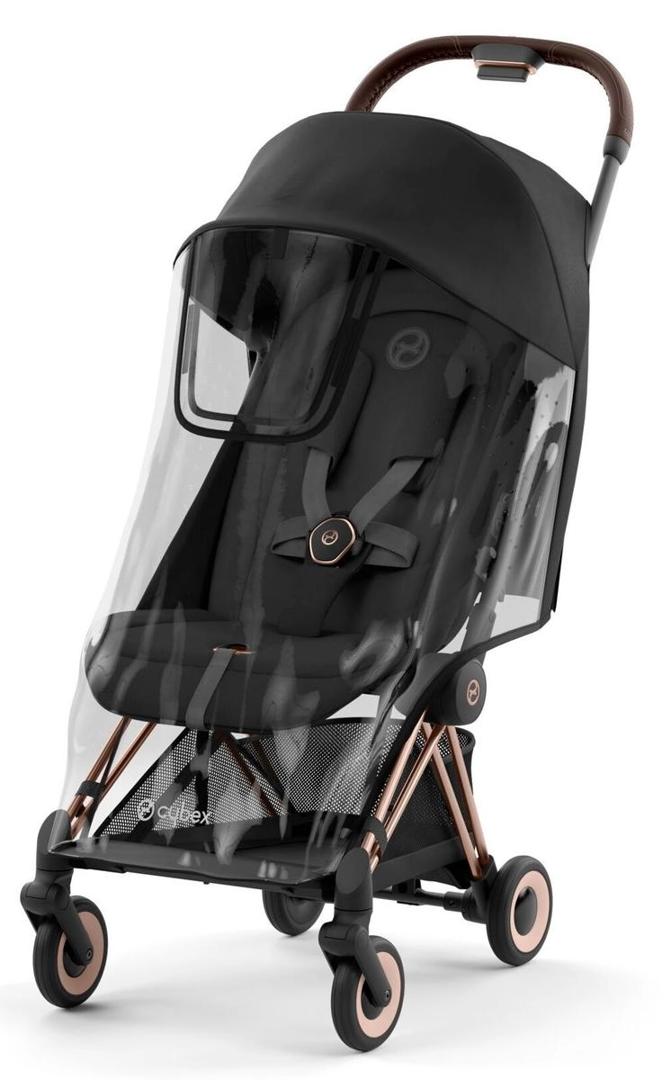 Прогулочная коляска Cybex Coya Sepia Black с дождевиком/Rosegold 0pjqdq4746ney8a68ndrm41107jyndhu