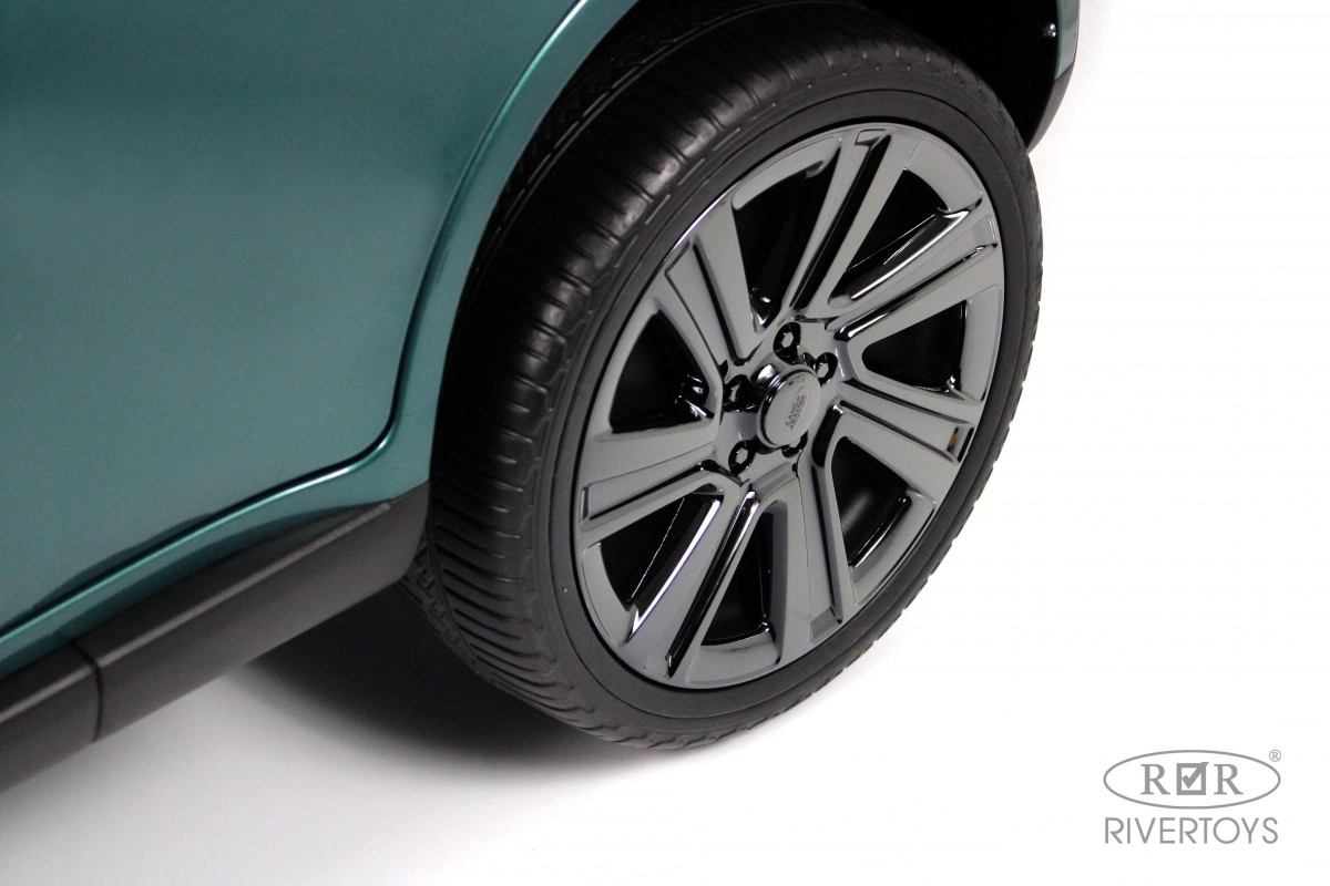 Детский электромобиль RiverToys Y999YY зеленый глянец 97fxgi1md28fy0ezl0t8dtil3b1mug0t