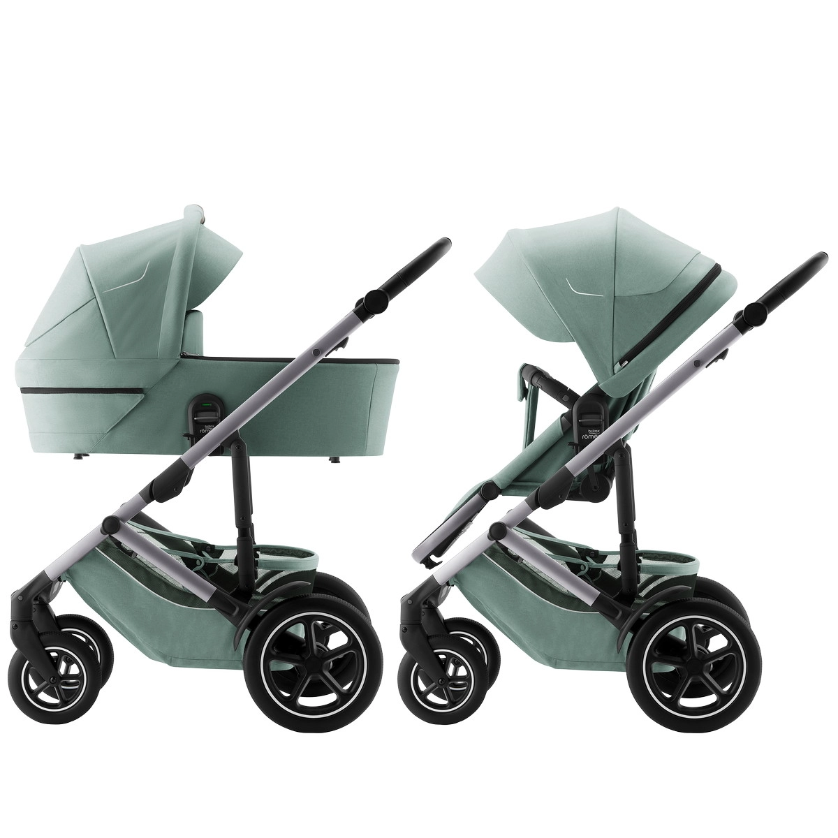 Коляска 2 в 1 Britax Römer Smile 5Z Jade Green 03k1pu95vs4lfxnf15617nb62j27qxfe