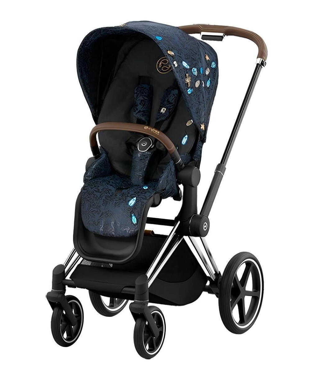 Коляска 2 в 1 Cybex Priam IV (шасси Chrome Brown) Jewels of Nature 5urejb12mq5fw0ravl3q3nnxg0rne13p