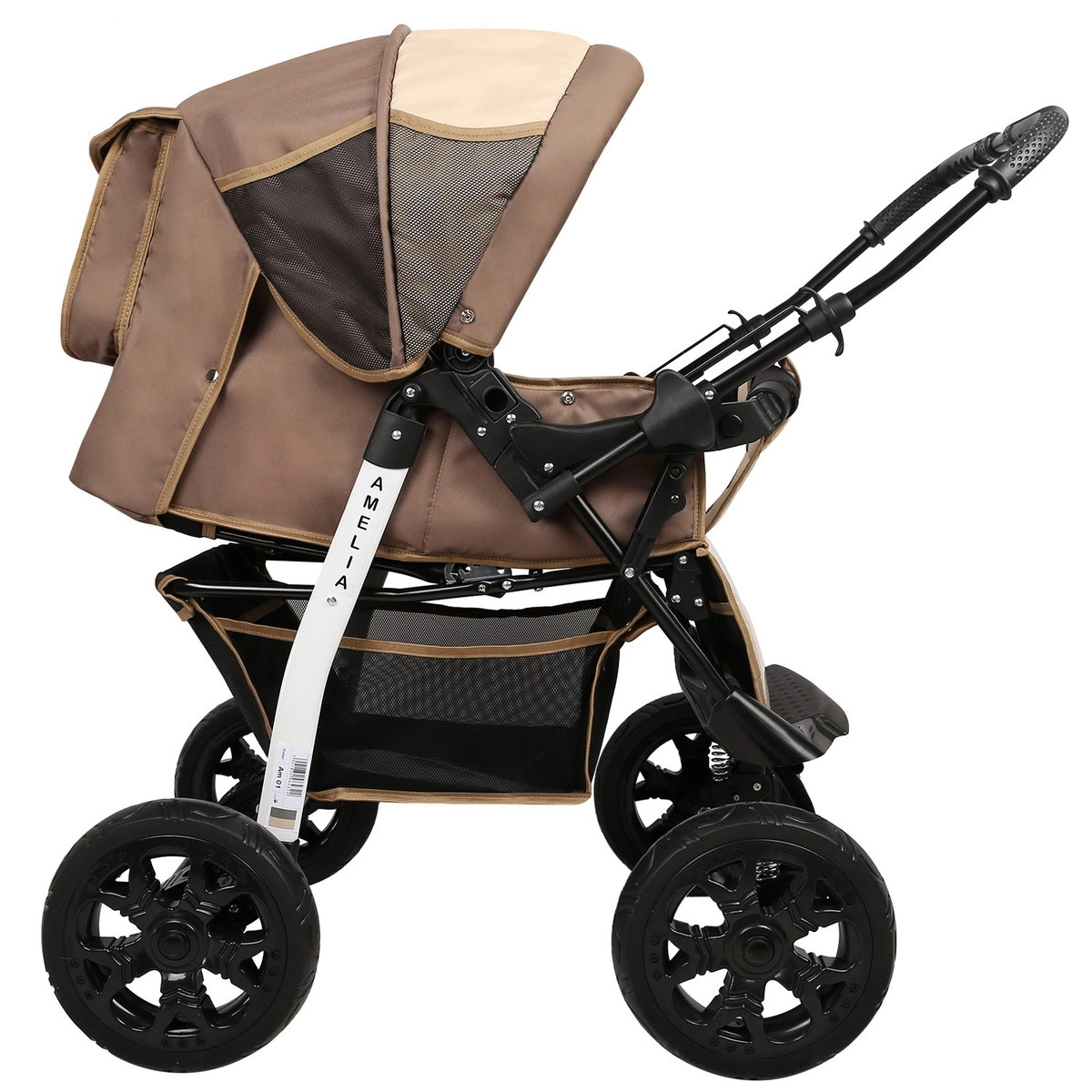 Прогулочная коляска Alis AMELIA I  т.бежевый+св.бежевый i651xzbomhll8bbbw31xxx21wx5e0d43