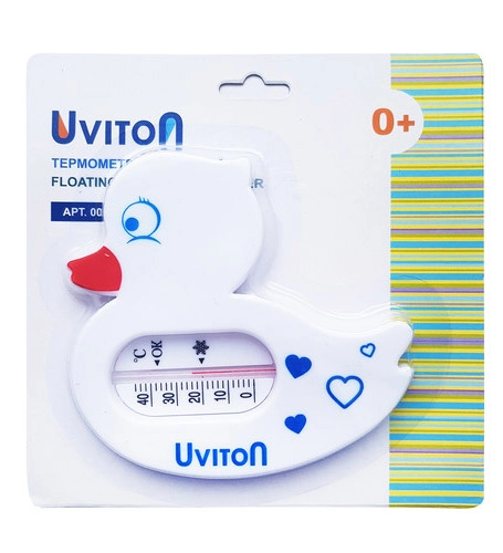 Термометр для воды Uviton Уточка белый 54e6900ca8860ef8b3dfc76d4119454f