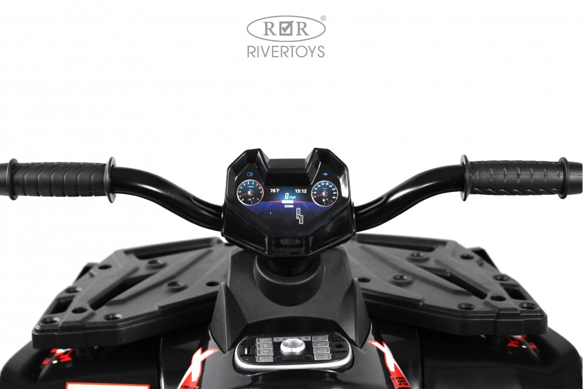 Детский квадроцикл RiverToys T001TT 4WD черный a9vv5s6xkf9f5lpcupien8eowsxw20b2