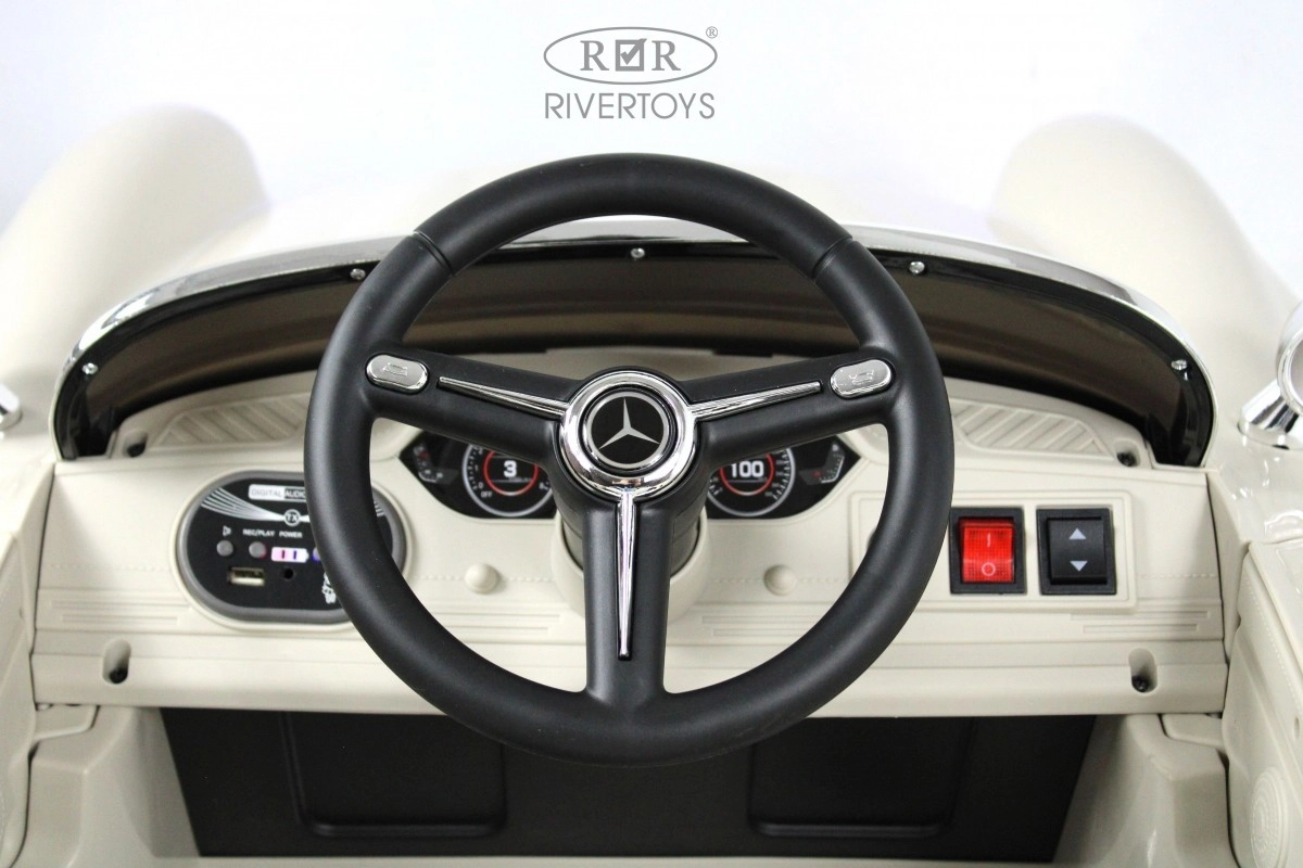 Детский электромобиль RiverToys C555MC белый 0a5o986c8eq72sfeht73shdkvostfkuk