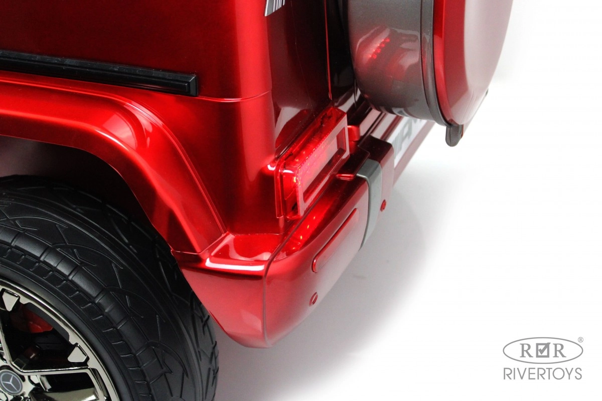 Детский электромобиль RiverToys Mercedes-AMG G63 G111GG красный глянец 9pqwmqy8f72oalpkmbc5cznx3gu7heas