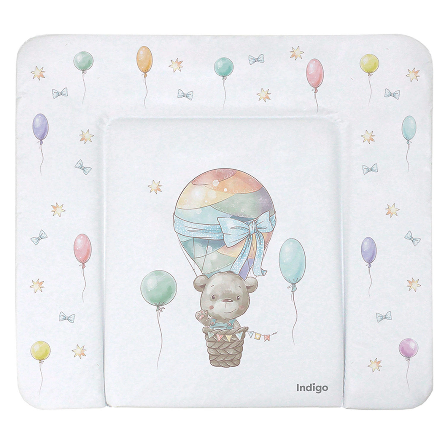 Матрасик для пеленания INDIGO 800х710 Мишка на шаре 7aab7b3b7c6f2efc55055aac9fe07825