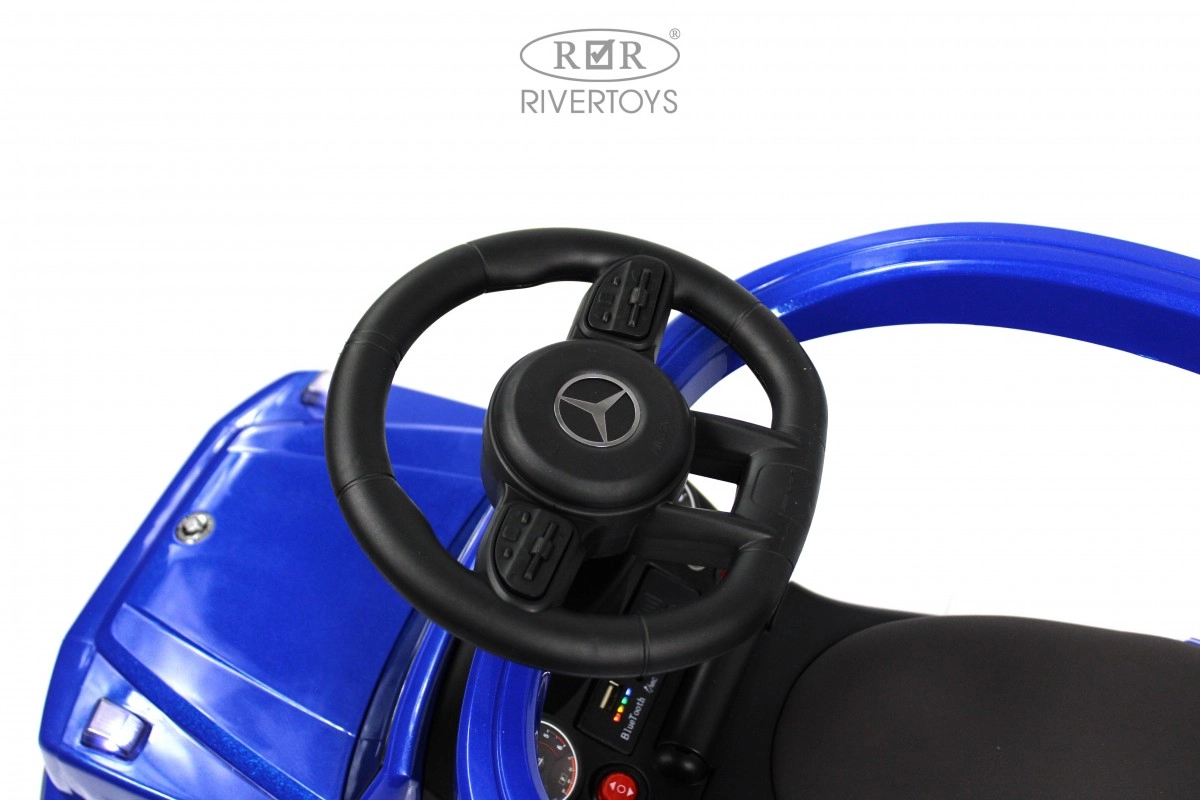 Детский толокар RiverToys Mercedes-Benz G63 Z001ZZ-C синий бриллиант 1y2ryim42e8gpjicu6h1c2xjx14eewun