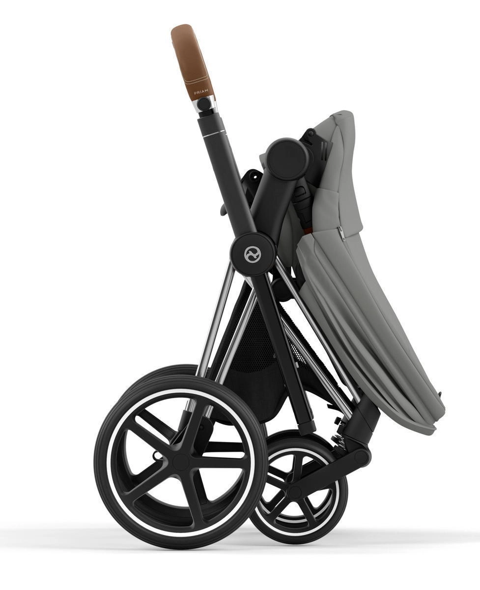 Коляска 2 в 1 Cybex Priam IV (шасси Chrome Brown) Mirage Grey dsnny7hc46m3o0xs3yidi1tw9546swna