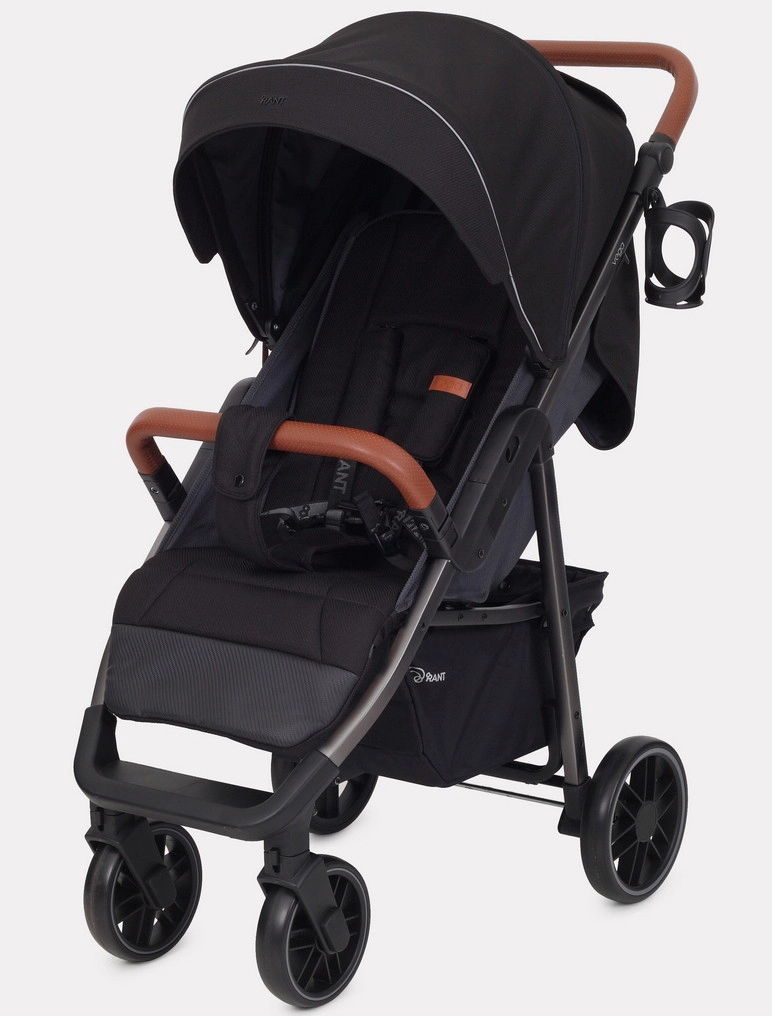 Детская прогулочная коляска Rant Vega 2023 Black wk0de0f9moozrh0a1sa087q4eeq79g1z