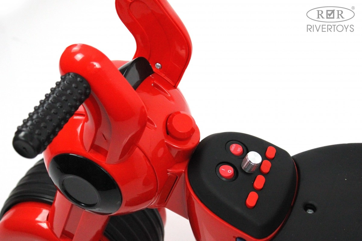 Детский электромотоцикл RiverToys Мoto HL300 красный 0z6qmi7crv6y8xmpwgtnp64q62uyz4lt