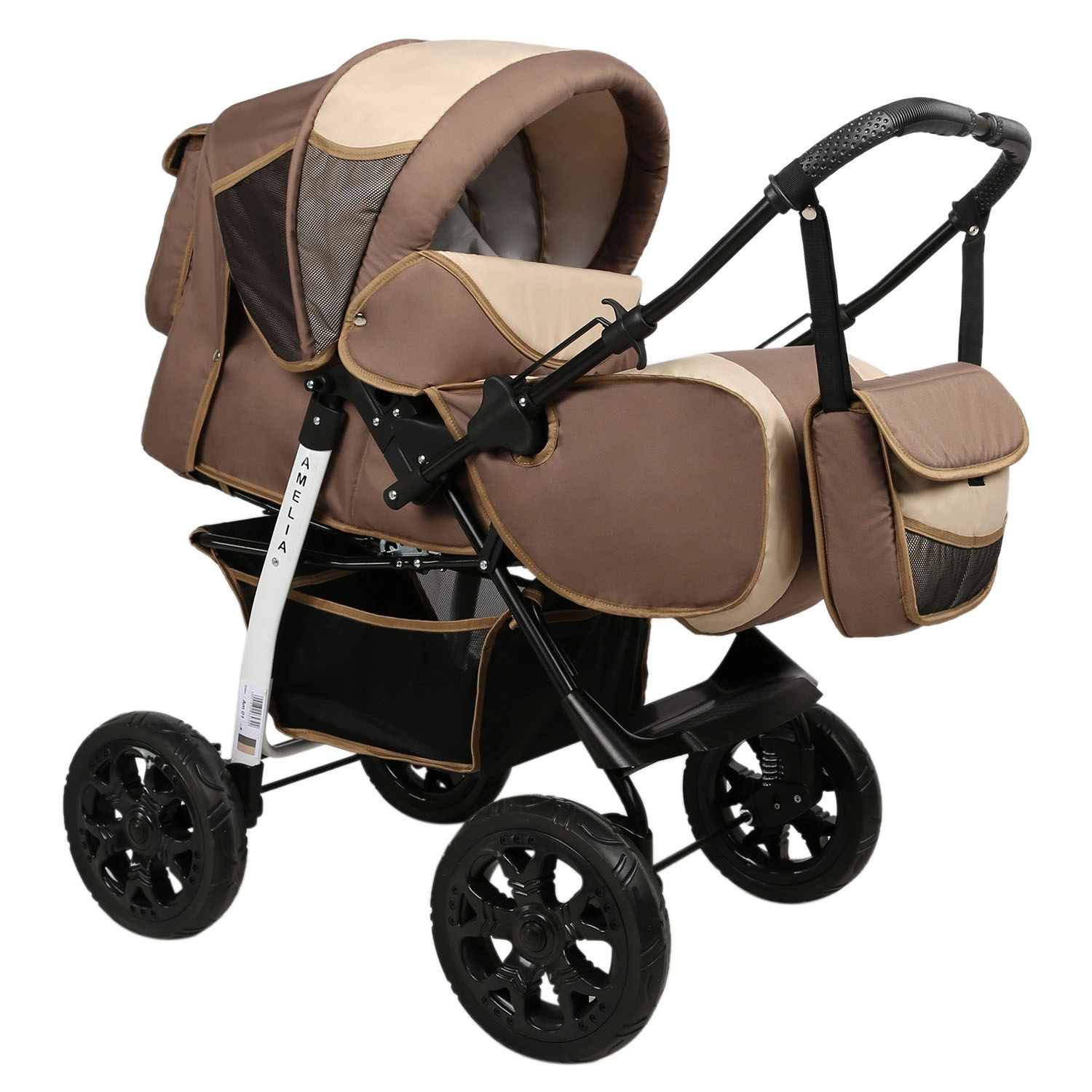 Прогулочная коляска Alis AMELIA I  т.бежевый+св.бежевый 108132934-progulochnaya-kolyaska-alis-amelia-i--tbezheviisvbezhevii