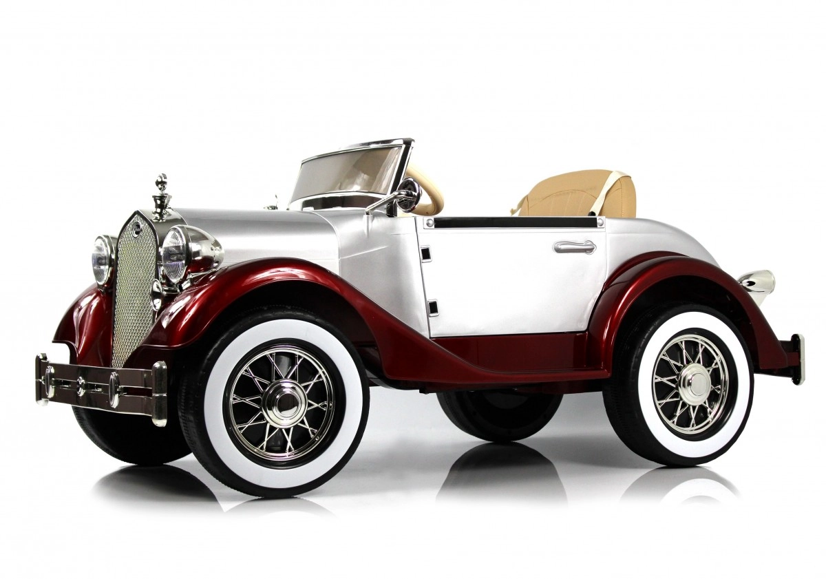 Детский электромобиль RiverToys X005XX красно-серебристый kuu8vnjecr5k84ypj29vfbwt6ub4995q