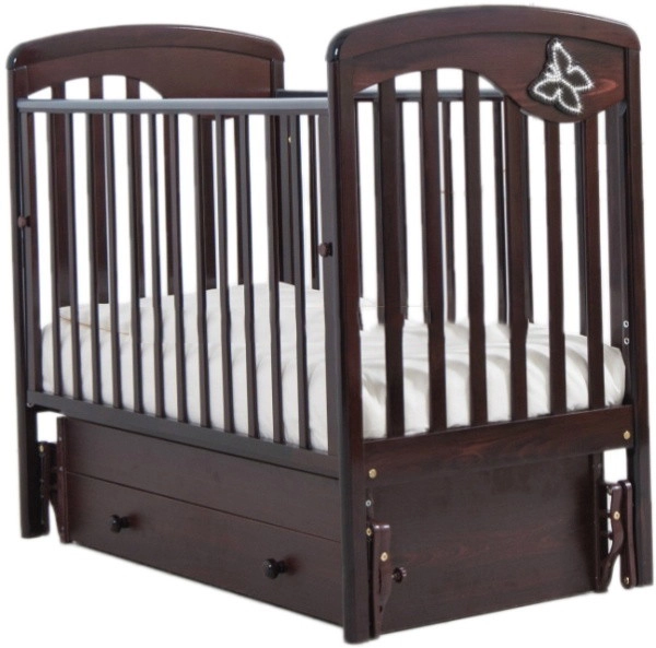 Детская кроватка Gandilyan (Гандылян) Джулия маятник Махагон 3vkh5n0sfs7kec2v91fz7b0ctjghrewv