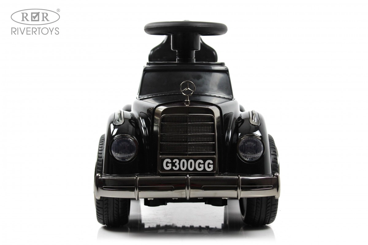 Детский толокар RiverToys Mercedes-AMG 300S G300GG черный глянец 9ses3v5xm99xn6n7ydy9bp3dstx7sxac