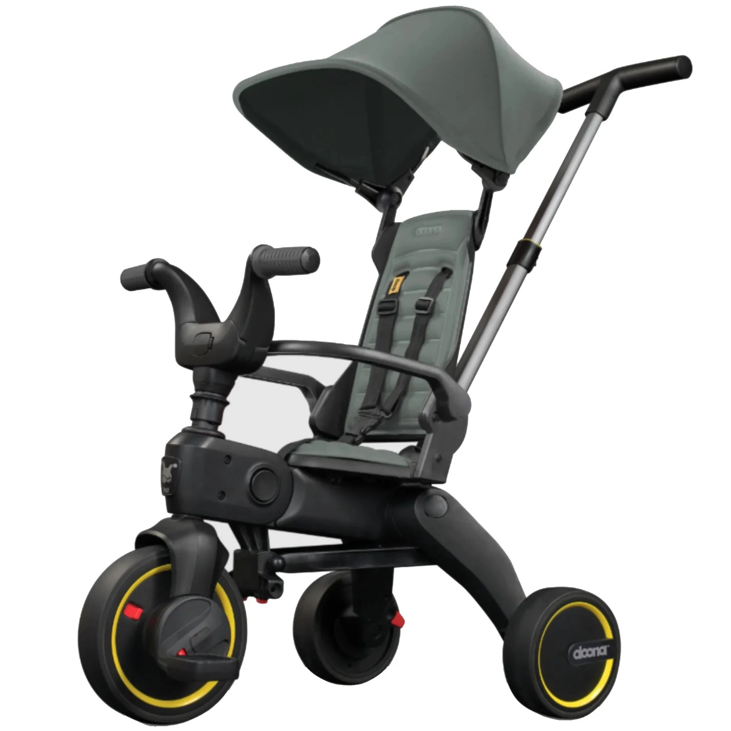 Детский складной трехколесный велосипед Doona Liki Trike S1 (Slate Green (Forest Grey))