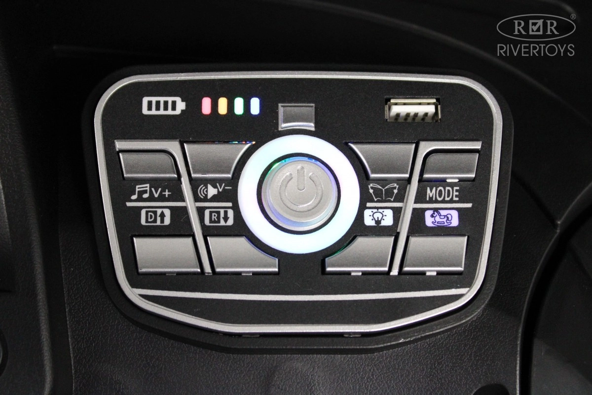 Детский электромобиль RiverToys X888XX серый 7gy7vddakjsxc1zpqw4n76smj2y0kdig