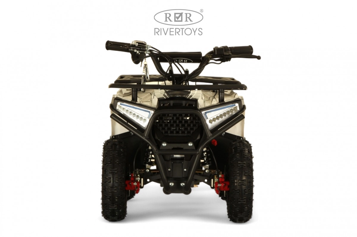 Детский электроквадроцикл RiverToys MIKA белый Spider 7qd4tdsx5mrapavr851iufshony0pq1h