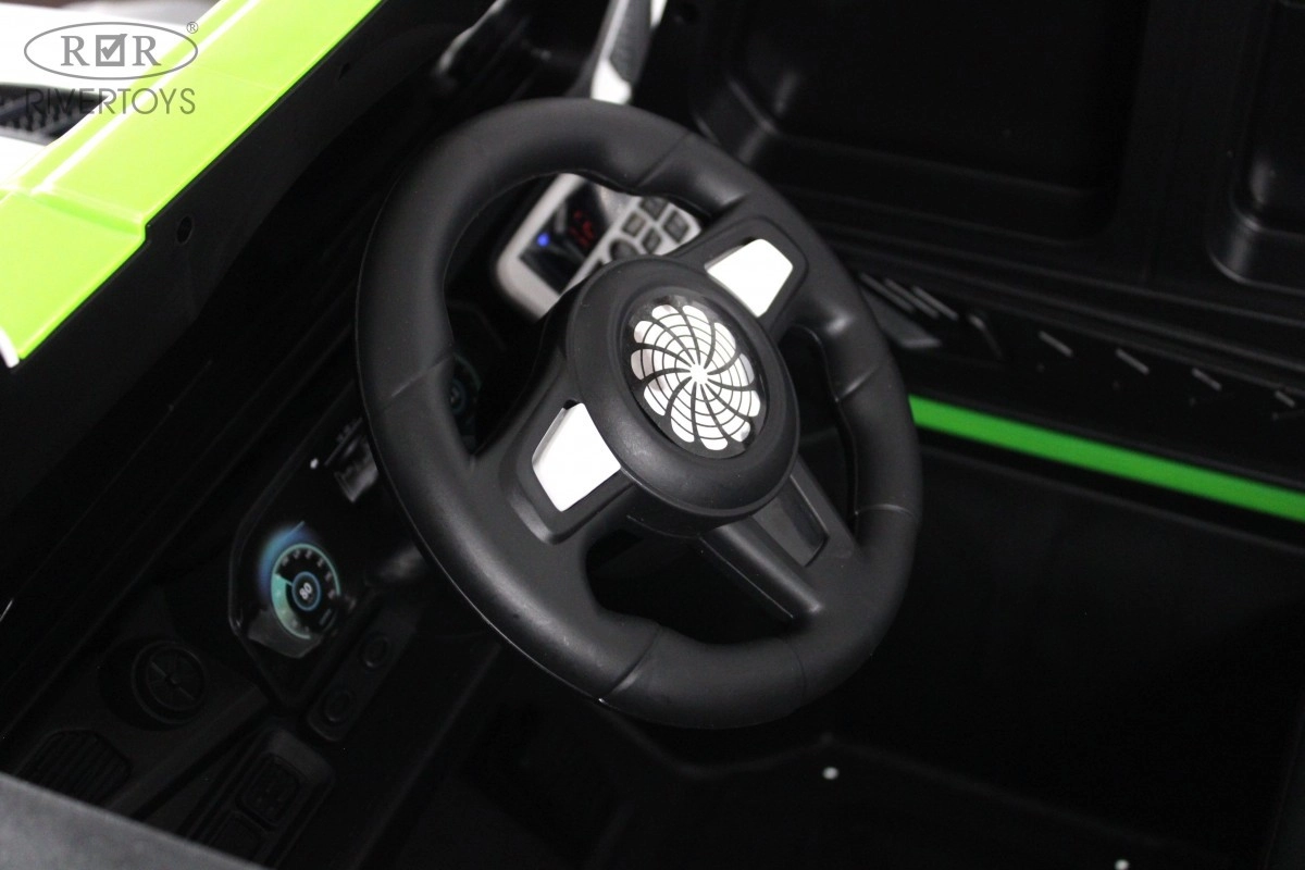 Детский электромобиль RiverToys М003БХ белый kln8sp0n30mvmyiqz1xs241i1659c8k7