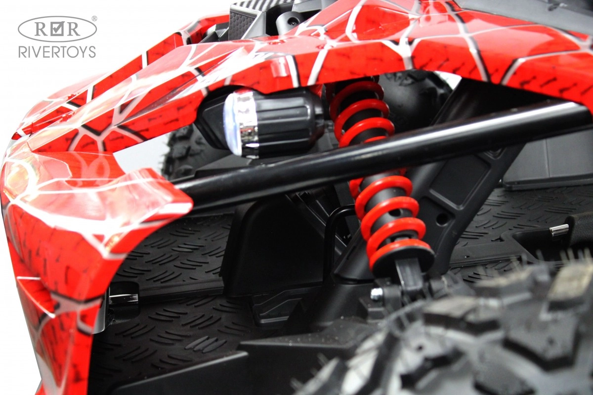 Детский электромобиль багги RiverToys A999AA красный z43z8hiigfzp29eugfkwz6hh3vysjjqr