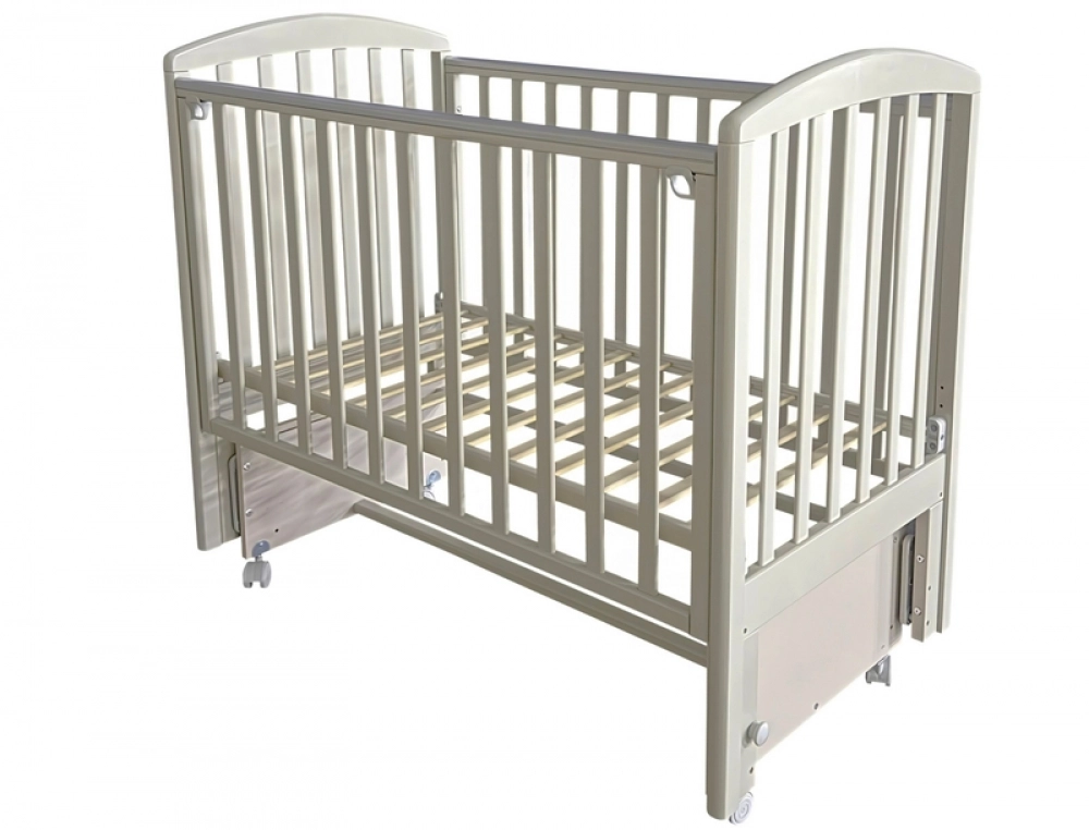 Детская кроватка Беллини Альба Плюс (универсальный маятник) (кашемир)