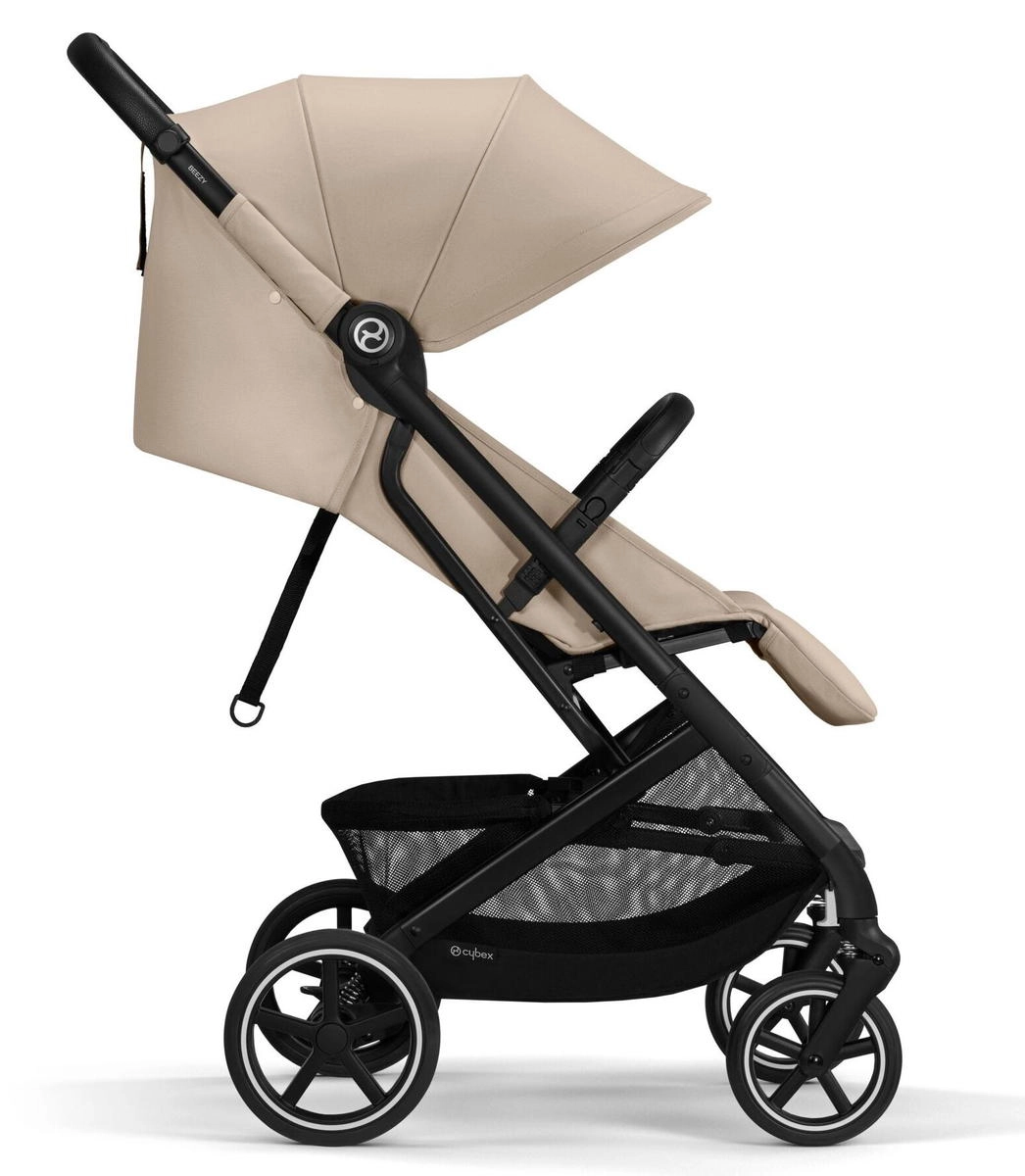 Прогулочная коляска Cybex Beezy Almond Beige с дождевиком и бампером se5sae8omw2m8uovgtgxm1k3a6otatlz