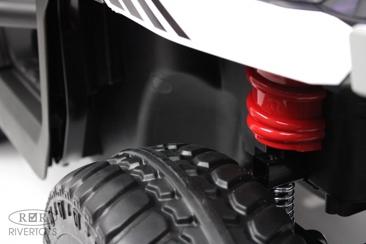 Детский электромобиль RiverToys H005HH белый vdslfttw58lj2e4ggbq73zw9asx9umoi