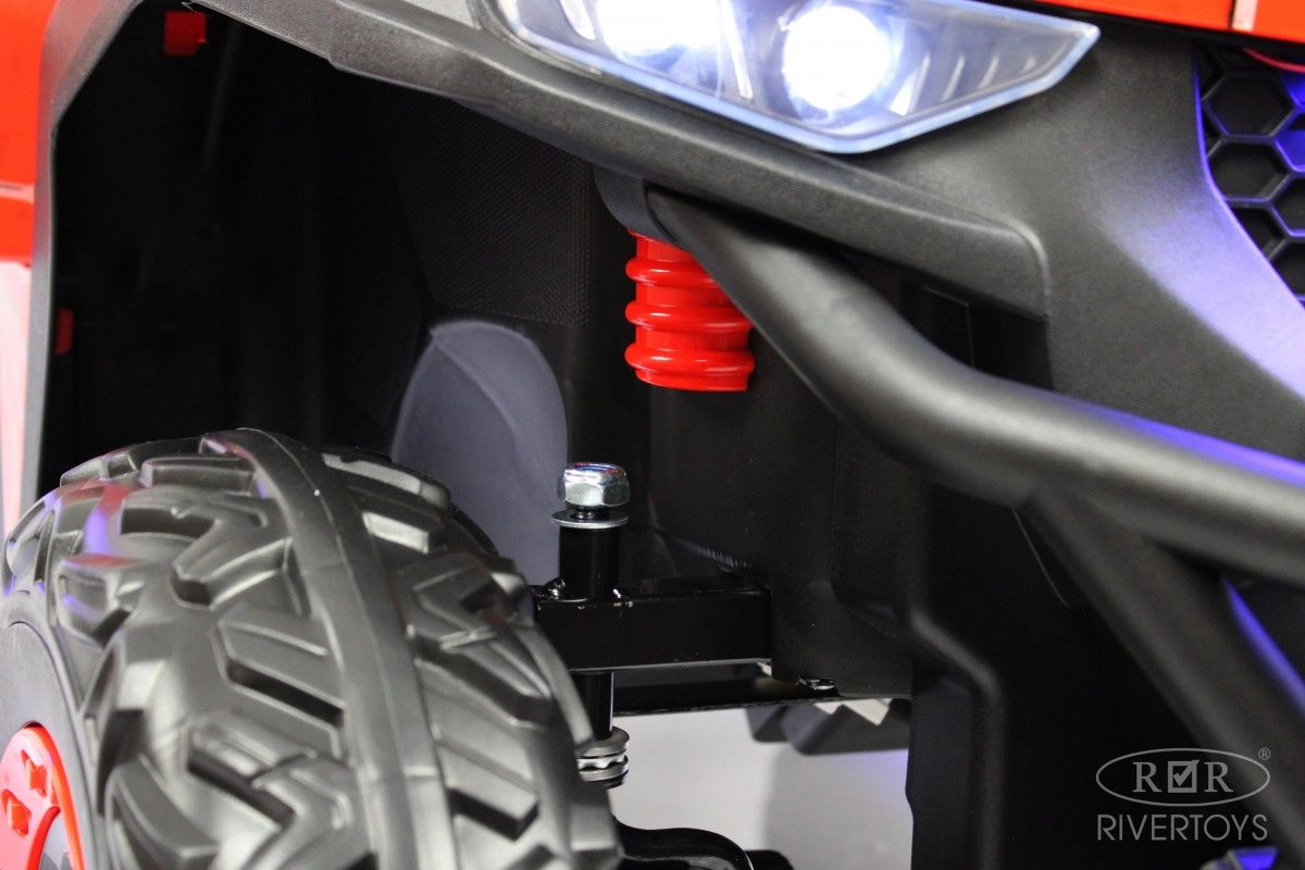 Детский электромобиль RiverToys T777TT 4WD красный Spider gmy16sy7oy6v32oku9ns969wx31zncdb