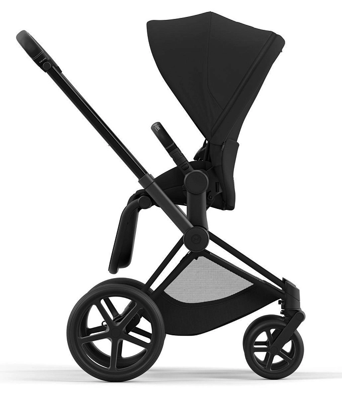 Коляска 2 в 1 Cybex Priam IV Matt Black complete Sepia Black13