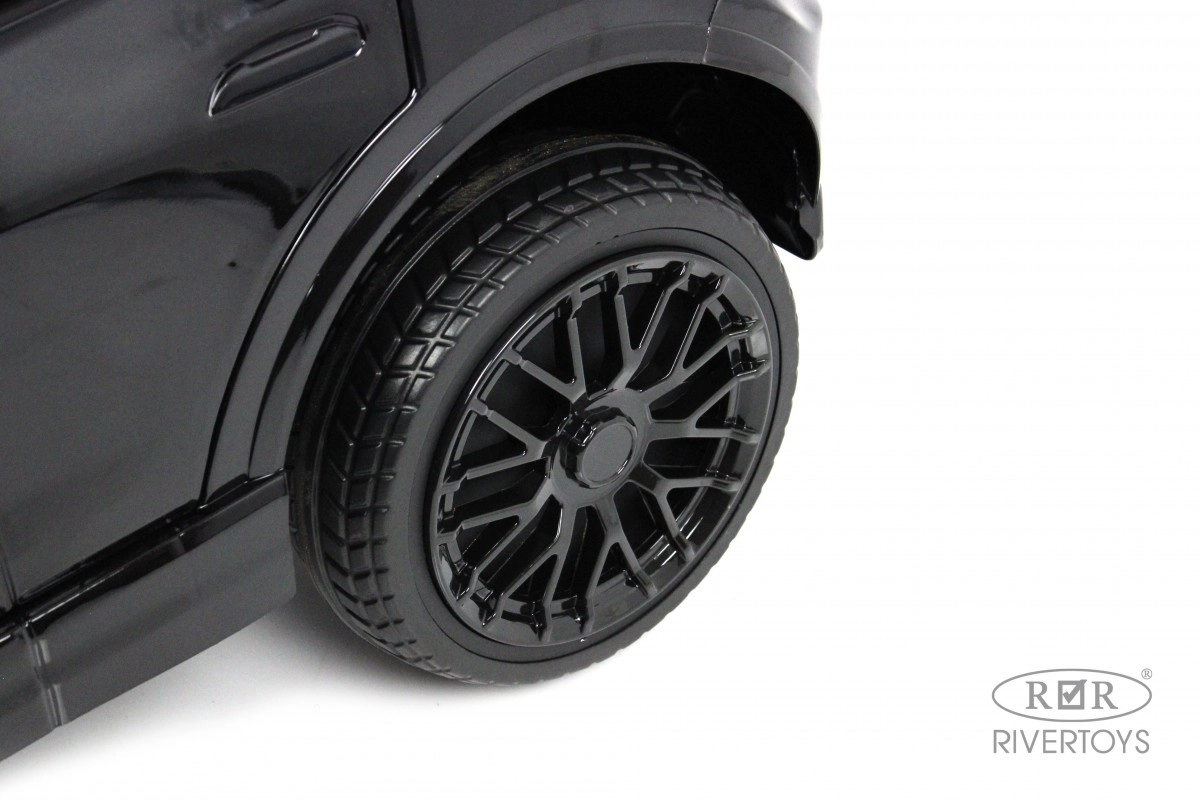 Детский электромобиль RiverToys X007XX черный глянец vvv3bo2h6t0r599uy09qcql6gebdobcf