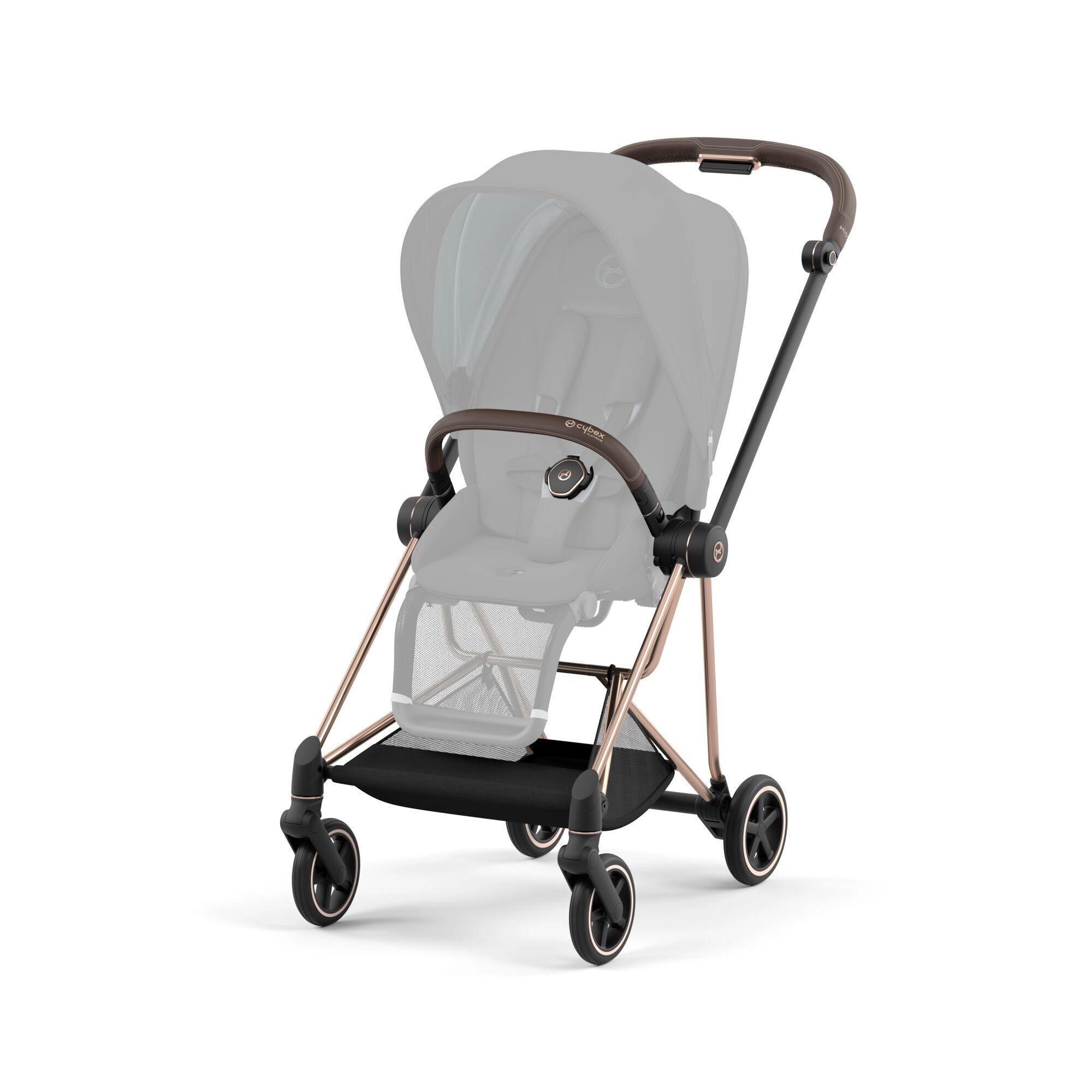 Cybex Mios V3 прогулочная коляска Mirage Grey, Rose Gold доп7